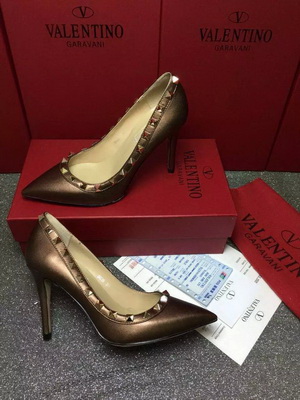 Valentino Shallow mouth stiletto heel Shoes Women--002
